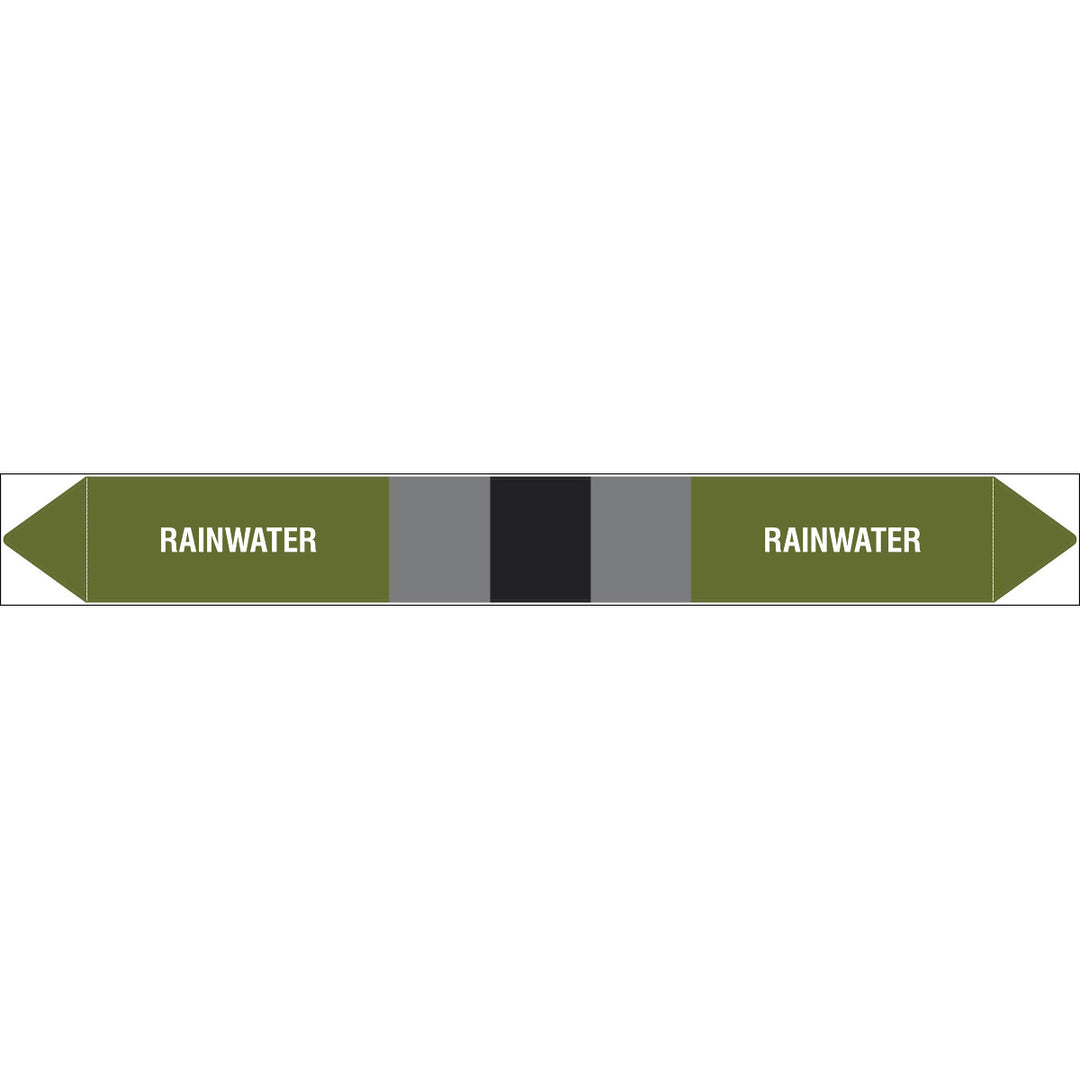 British Standard Pipe Markers Rainwater