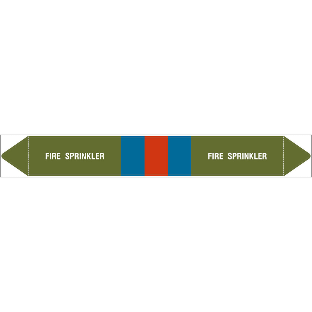 British Standard Pipe Markers  Fire Sprinkler